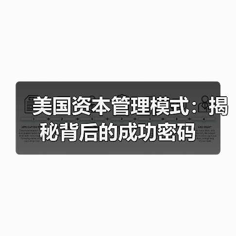 美国资本管理模式：揭秘背后的成功密码（图3）