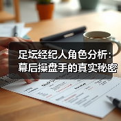 足坛经纪人角色分析：幕后操盘手的真实秘密（图4）