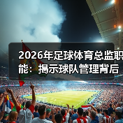 2026年足球体育总监职能：揭示球队管理背后的关键力量（图2）