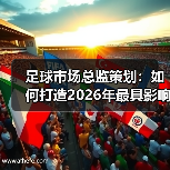 足球市场总监策划:如何打造2026年最具影响力的创新策略(图4) 足球市场总监策划:如何打造2026年最具影响力的创新策略(图4)
