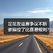 足坛友谊赛争议不断：谁操控了比赛潜规则？（图3）