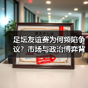 足坛友谊赛为何频陷争议？市场与政治博弈背后的真相（图4）