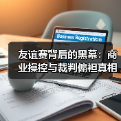 友谊赛背后的黑幕：商业操控与裁判偏袒真相 - 玄熵西汉姆联
