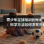 青少年足球培训的秘密：科学方法如何激发孩子潜能？（图4）