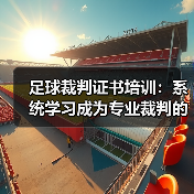 足球裁判证书培训：系统学习成为专业裁判的关键（图3）