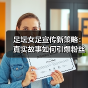 足坛女足宣传新策略:真实故事如何引爆粉丝热情?(图4) 足坛女足宣传新策略:真实故事如何引爆粉丝热情?(图4)