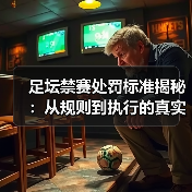 足坛禁赛处罚标准揭秘：从规则到执行的真实内幕 - 玄熵西汉姆联