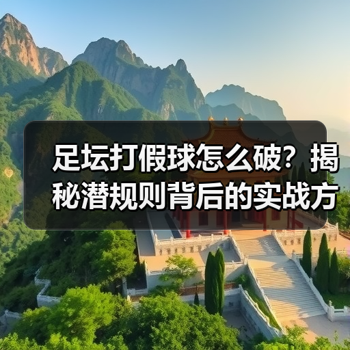 足坛打假球怎么破?揭秘潜规则背后的实战方案(图2) 足坛打假球怎么破?揭秘潜规则背后的实战方案(图2)