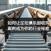 如何让足坛俱乐部收购案例成为你的行业秘密武器