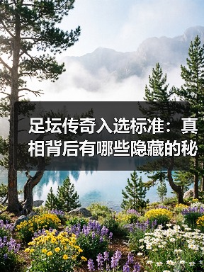 足坛传奇入选标准:真相背后有哪些隐藏的秘密?(图2) 足坛传奇入选标准:真相背后有哪些隐藏的秘密?(图2)