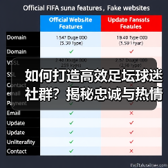 如何打造高效足坛球迷社群?揭秘忠诚与热情背后的策略(图3) 如何打造高效足坛球迷社群?揭秘忠诚与热情背后的策略(图3)