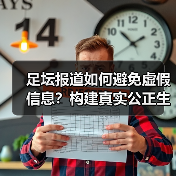 足坛报道如何避免虚假信息?构建真实公正生态指南(图1) 足坛报道如何避免虚假信息?构建真实公正生态指南(图1)